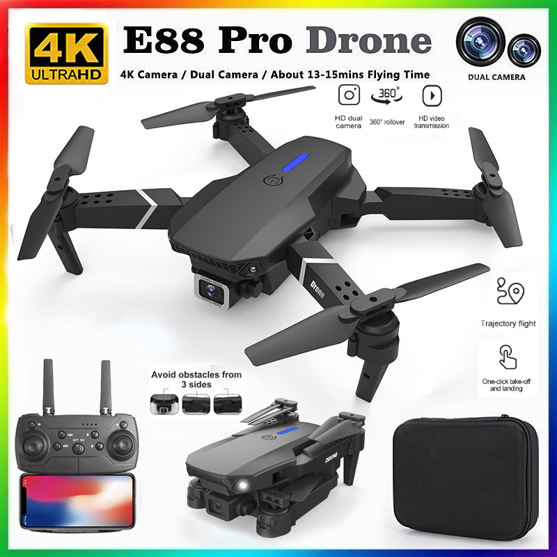 Rc Drone E88 - 2026 NOWY E88 Profesjonalny Dron RC