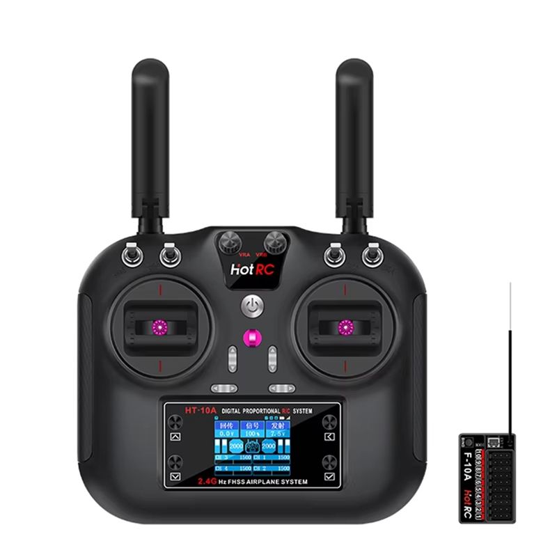 Drone Rc Kit - Zestaw zdalnego sterowania HOTRC HT-10A 2.4Ghz