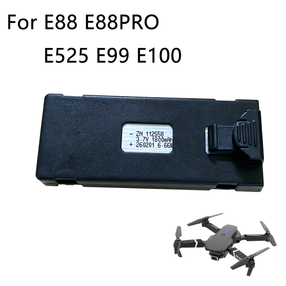 Rc Drone E88 - E88 bateria do drona 3.7V 1800mAh