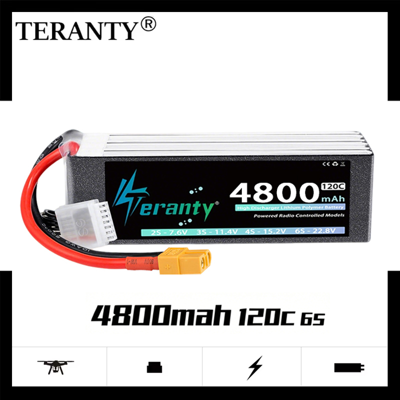 Drone Lipo Battery - TERANTY 6S 4800mAh Bateria Lipo 22.8V