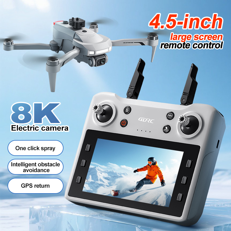 Drone Smart Rc Foldable - Duży Ekran Składany GPS Powrót do