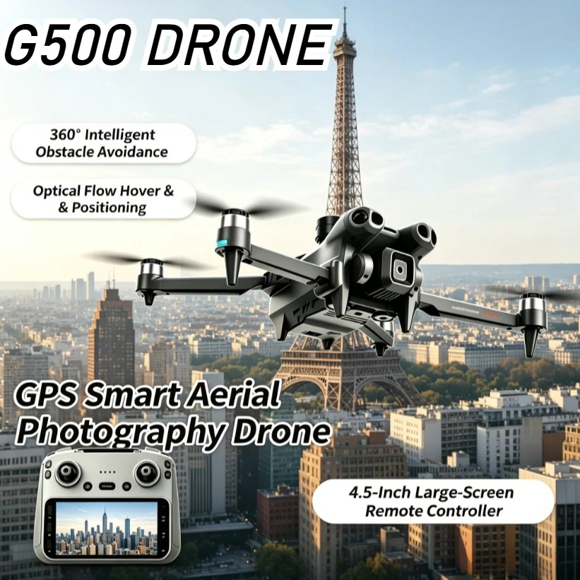 Drone Smart Rc Foldable - Oryginalny dron G500 Smart GPS z