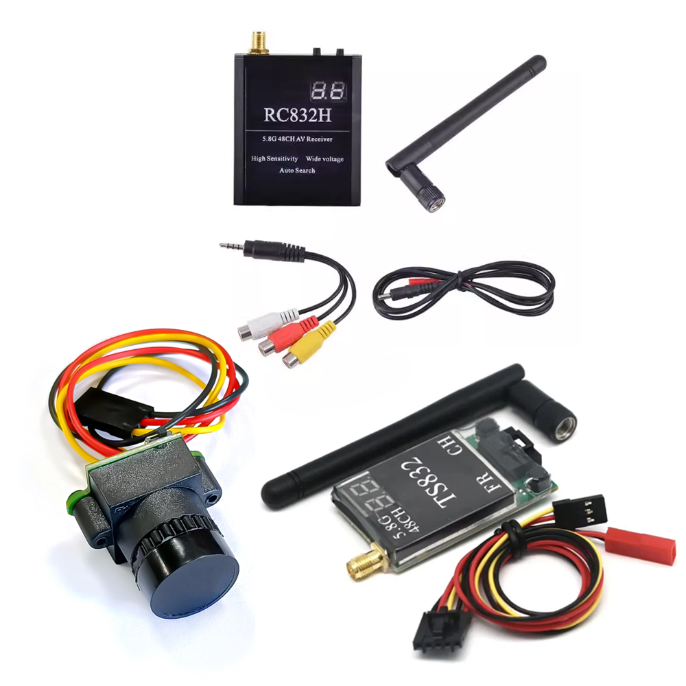 Drone Ae Rc - Odbiornik TS832 + RC832 + kamera