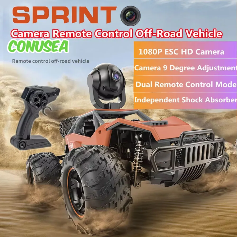 Drone Bike Rc - Samochód RC 1/14 z kamerą 1080P