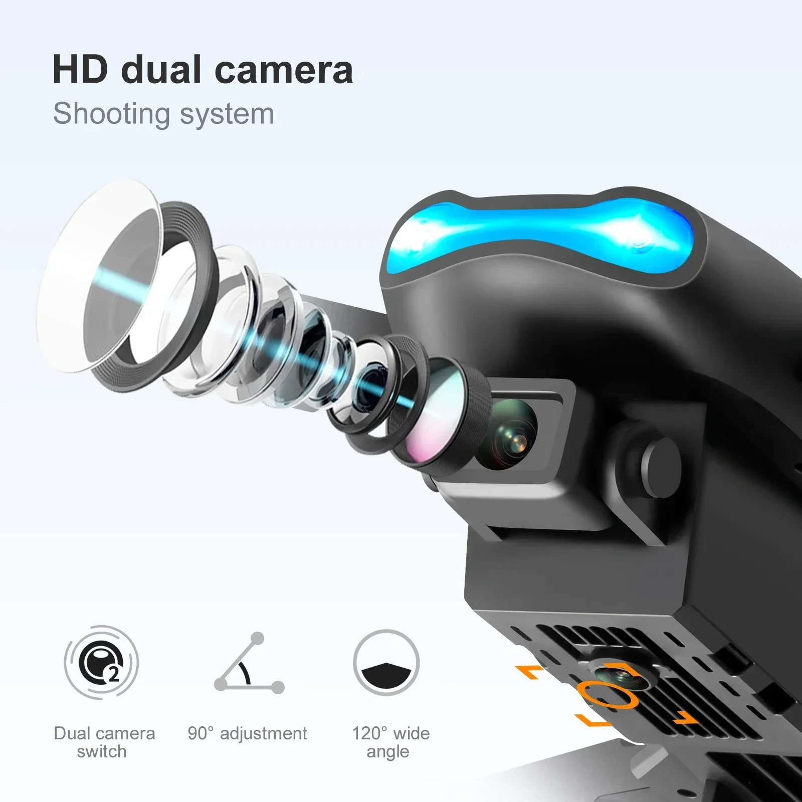 Nowy dron E99 Pro HD 4K z podw – Drone Rc Cable recenzja i cena