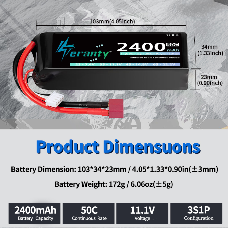 TERANTY 3S 2200/2400/2600mAh B – Drone Lipo Battery recenzja i cena