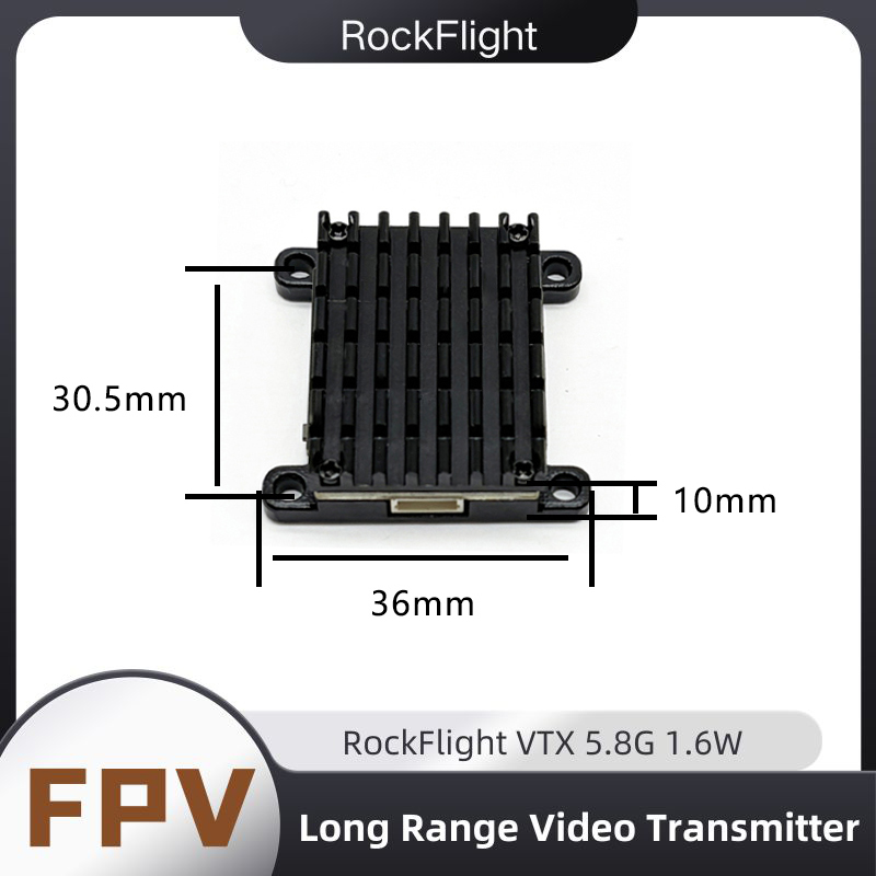 RockFlight TX663 VTX 5.8G 48CH – Rc Transmitter Drone recenzja i cena
