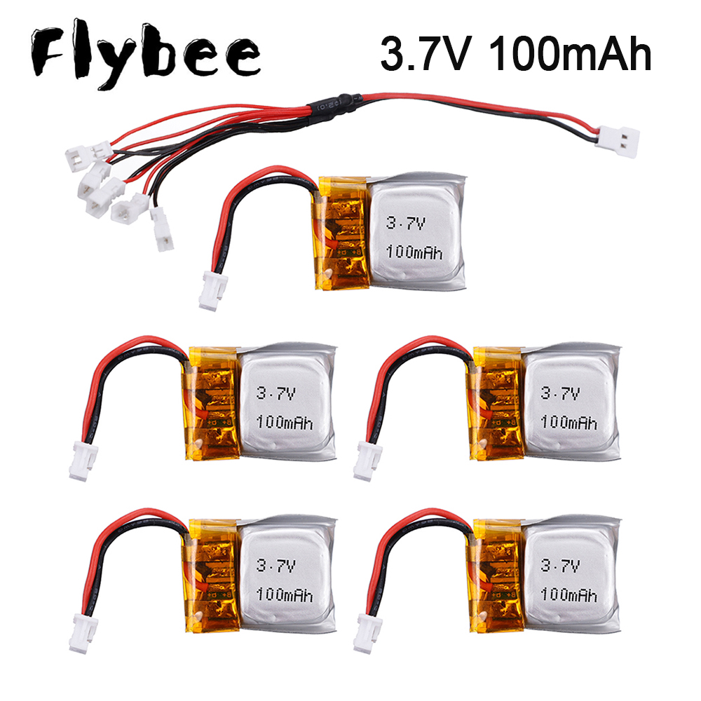 3.7V 100mAh akumulator Li-po 1 – Drone Keh Rc K11 Turbo recenzja i cena