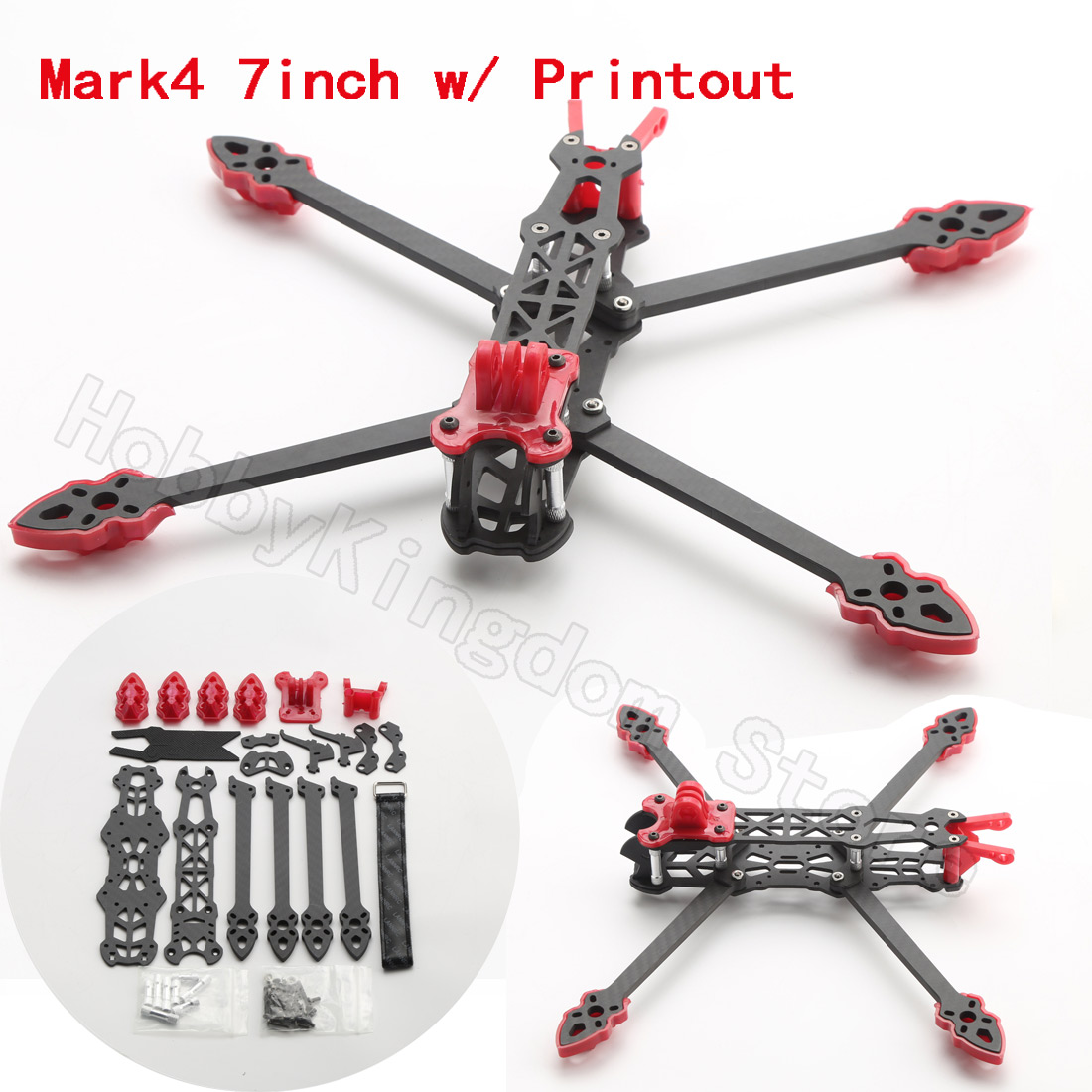 Mark4 7-calowa rama drona FPV  – Carbon Fiber Drone Arm recenzja i cena