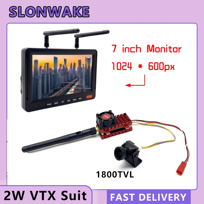 SLONWAKE 5.8G 2W VTX FPV Kamer – Drone Ae Rc recenzja i cena