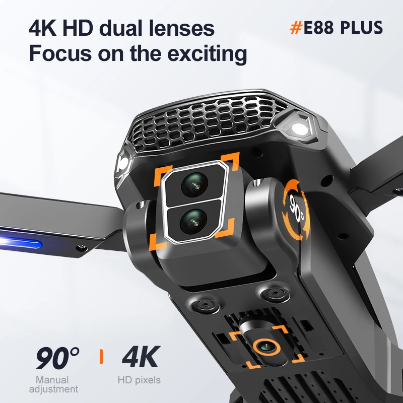 Nowy dron E88 Plus Quadcopter: – Rc Drone E88 recenzja i cena