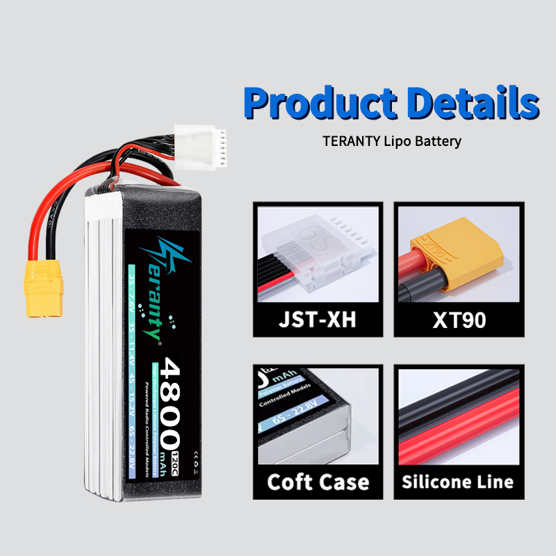 TERANTY 6S 4800mAh Bateria Lip – Drone Lipo Battery recenzja i cena