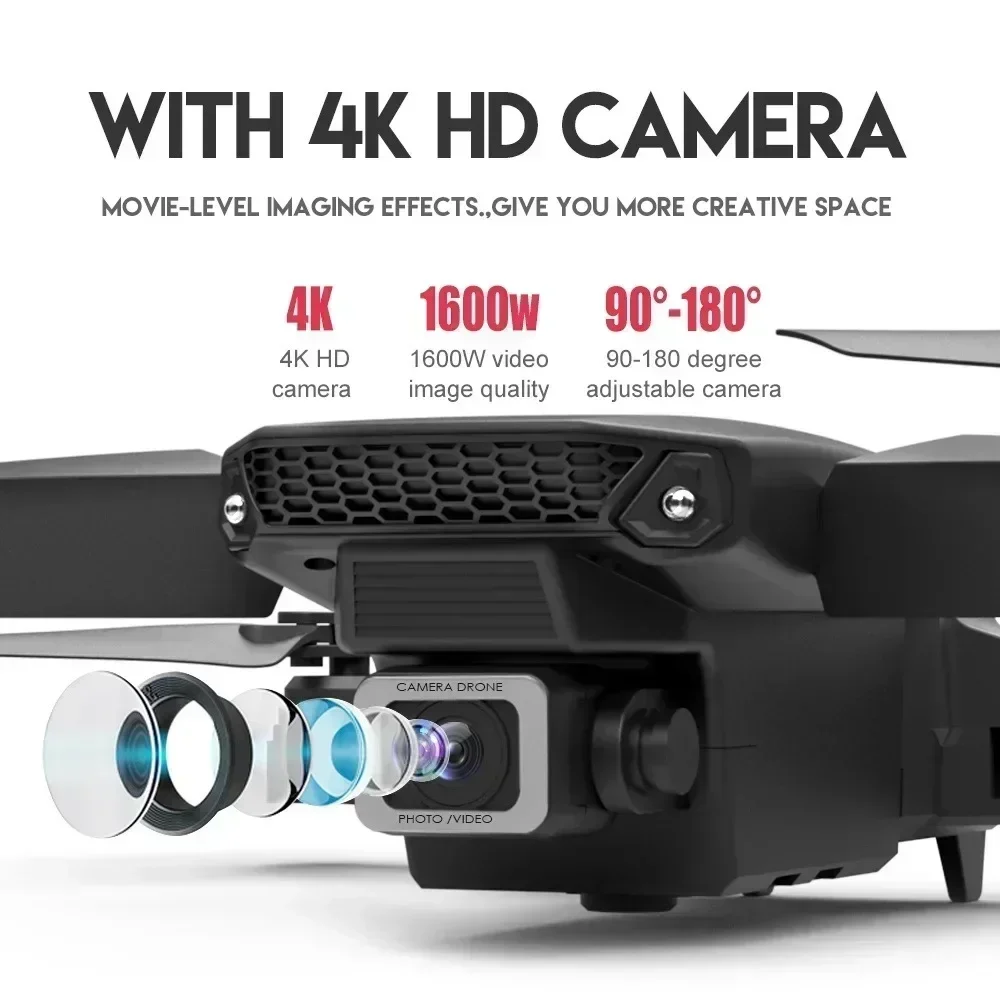 E88 Pro WIFI FPV Drone Wide An – Drone Ae Rc recenzja i cena