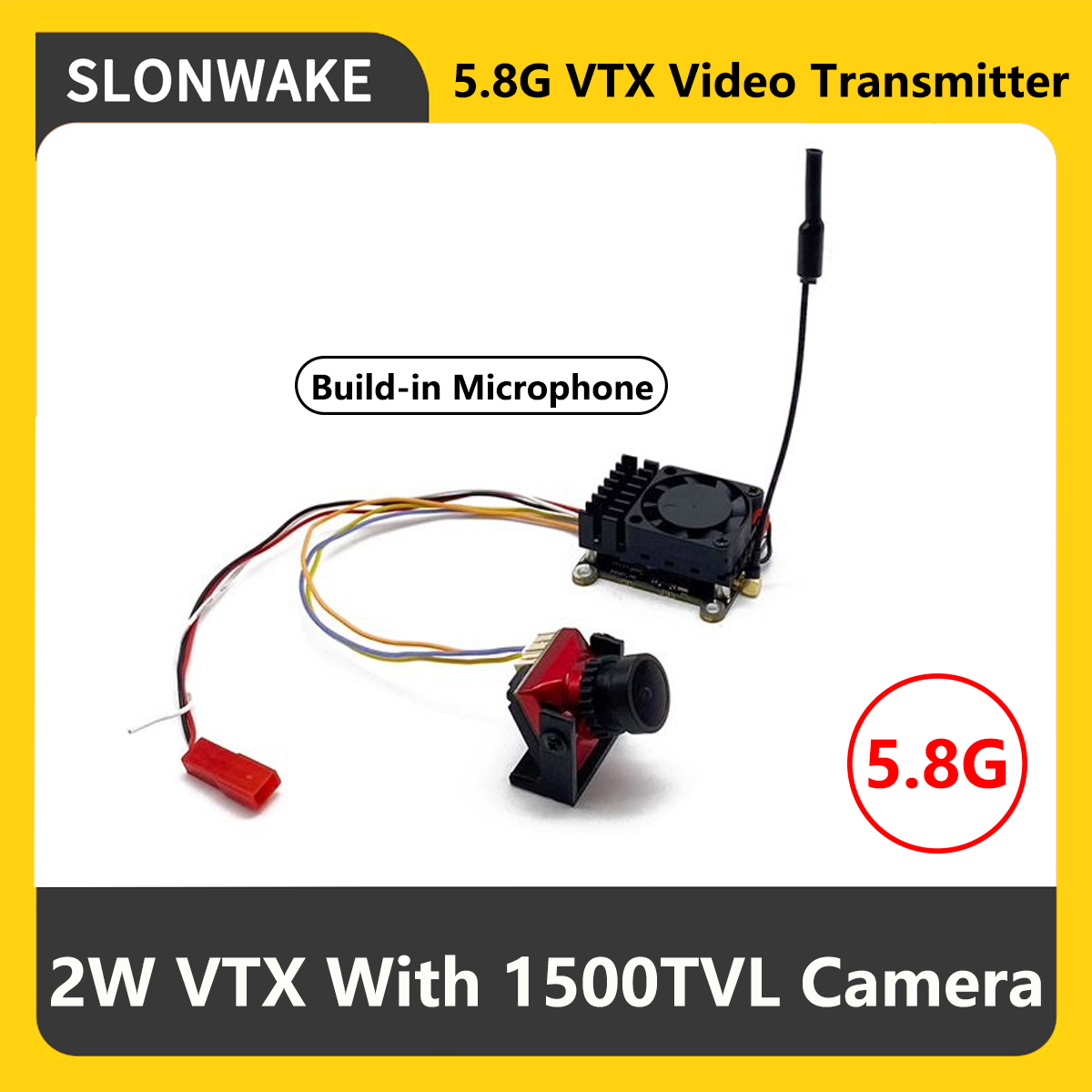 SLONWAKE 5.8G 2000mW Nadajnik  – Rc Transmitter Drone recenzja i cena