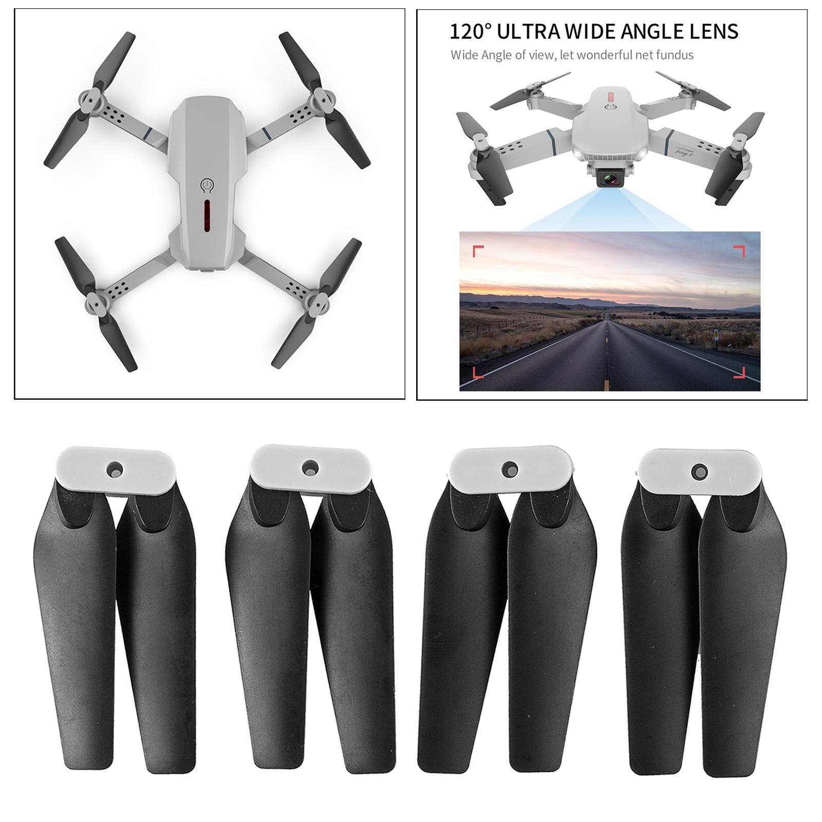 Wymiana 2 par składane śmigło  – Rc Drone E88 recenzja i cena