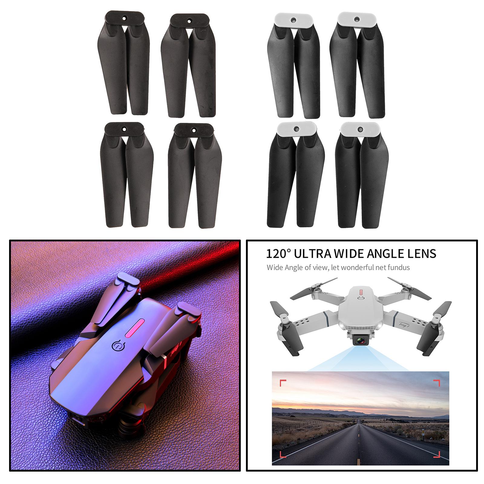 Wymiana 2 par składane śmigło  – Rc Drone E88 recenzja i cena