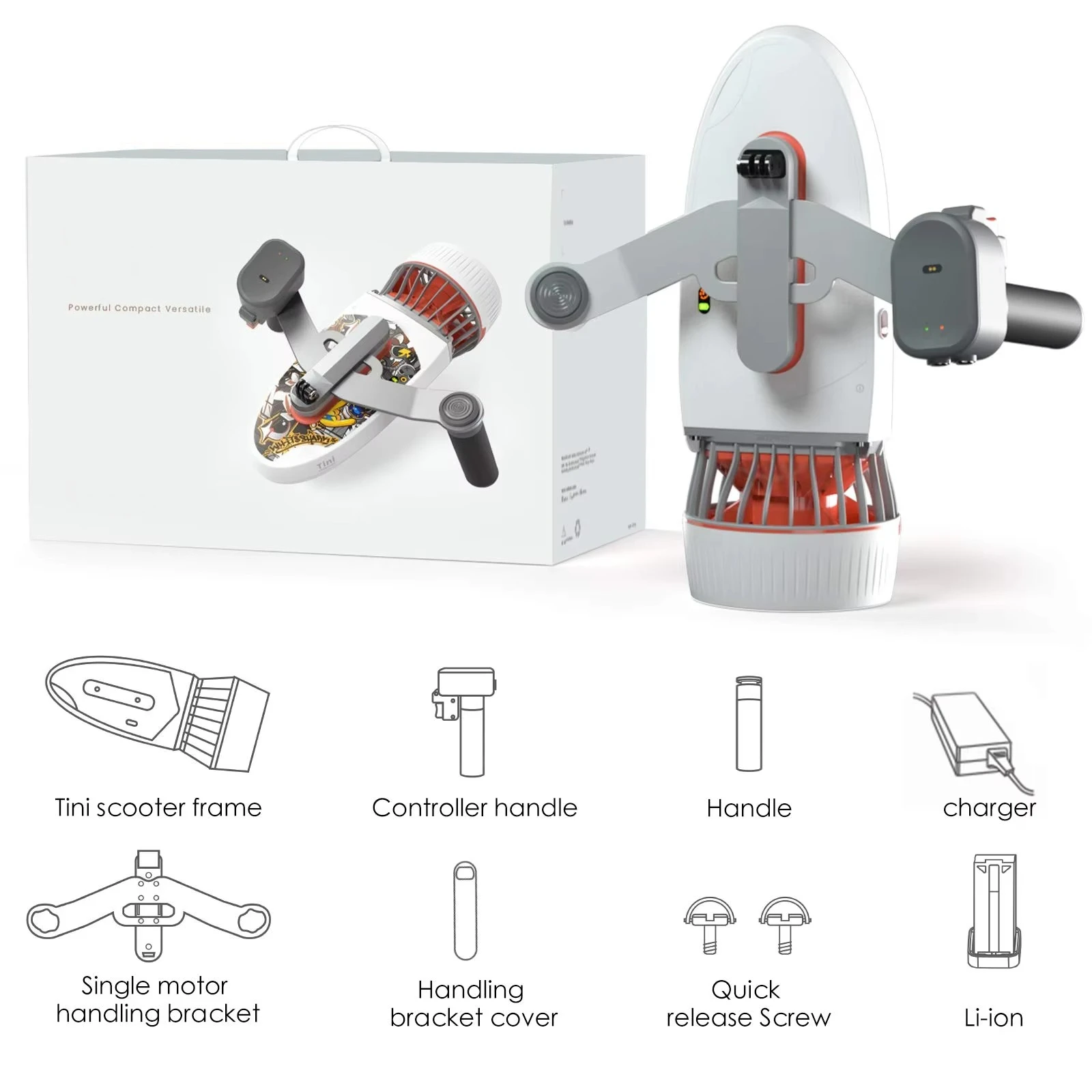 Elektryczny skuter podwodny do – Brushless Motor recenzja i cena