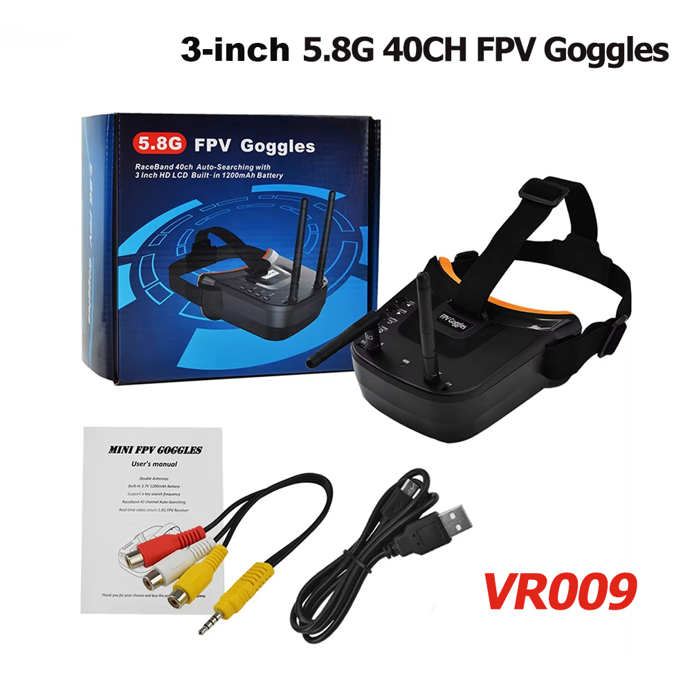 Okulary wideo VR009 FPV z 3-ca – Nano Quad Fpv recenzja i cena