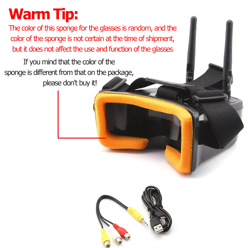 Okulary wideo VR009 FPV z 3-ca – Nano Quad Fpv recenzja i cena
