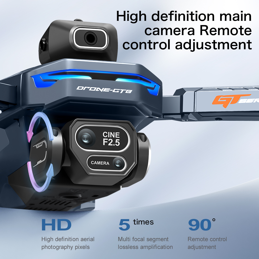 Nowy dron GT8 RC z szerokokątn – Drone Rc Controller Price recenzja i cena